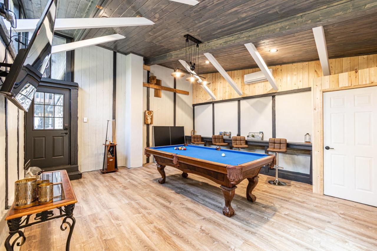 Fun Cabin With Hot Tub, Pool Table & Fire Pit - Big Blue บรายซันซิตี ภายนอก รูปภาพ