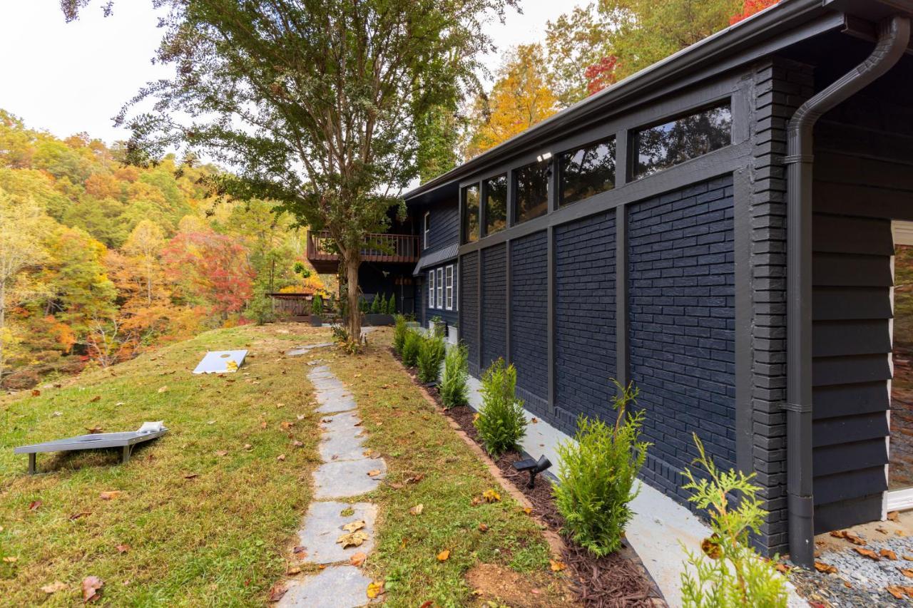 Fun Cabin With Hot Tub, Pool Table & Fire Pit - Big Blue บรายซันซิตี ภายนอก รูปภาพ